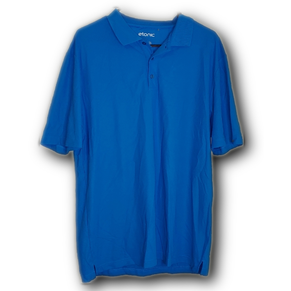 MENS: Etonic Golf Polo Shirt - Royal Blue